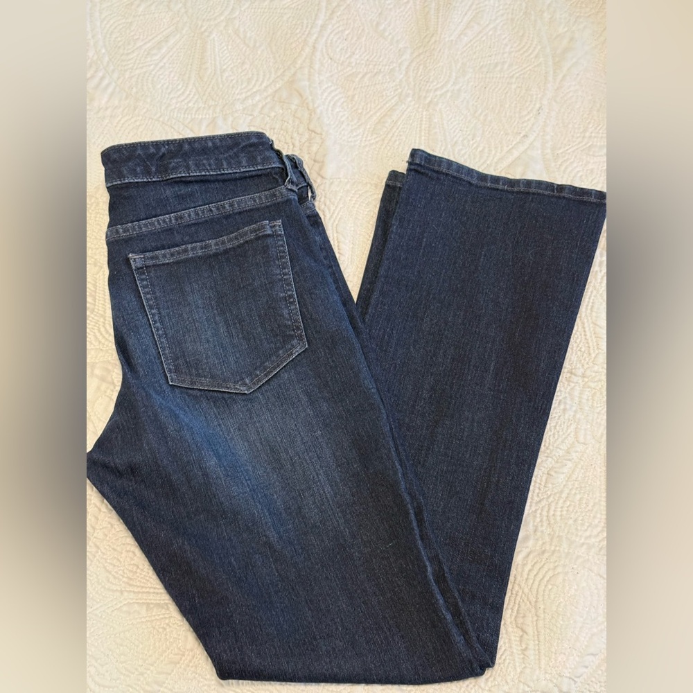Banana Republic Dark Blue Slim Bootcut Jeans